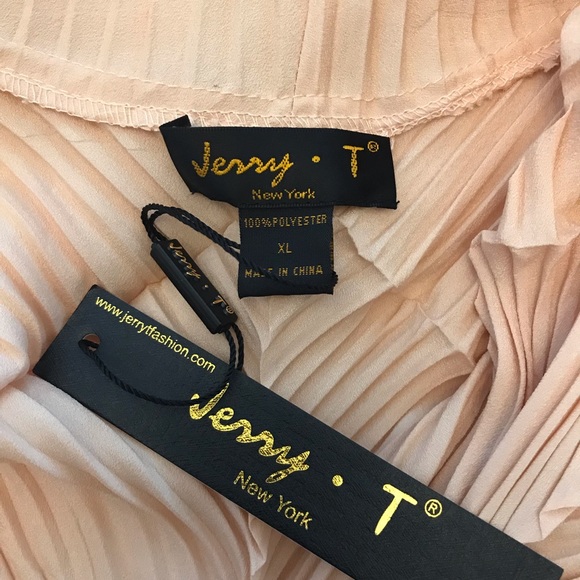 NWT Jerry T Cream Color Topper Jacket Size XL - Picture 4 of 6